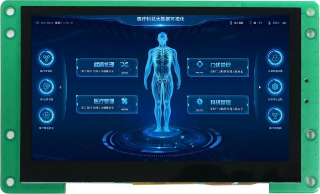5.0インチHMI